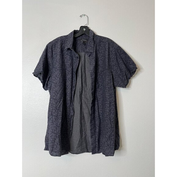 Marc Anthony Mens Luxury Slim Fit Short Sleeve Button-Up Shirt XL - Picture 2 of 5
